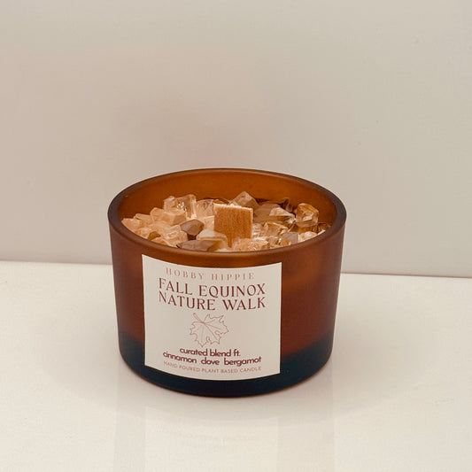 Fall Equinox Nature Walk Candle