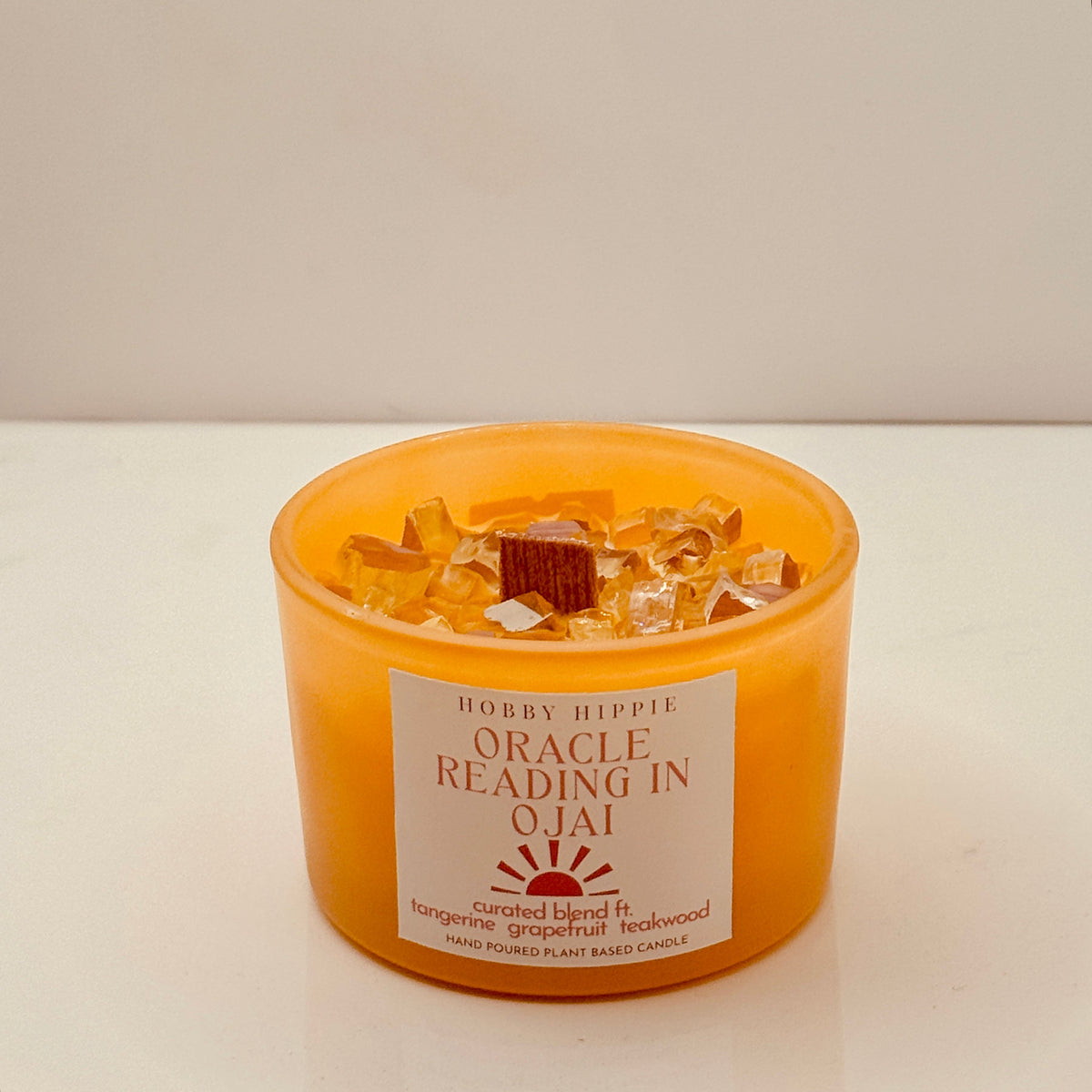Oracle reading in Ojai candle